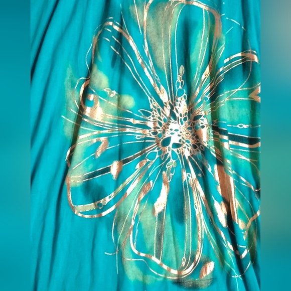 PAPAYA | Turquoise maxi - Picture 5 of 5